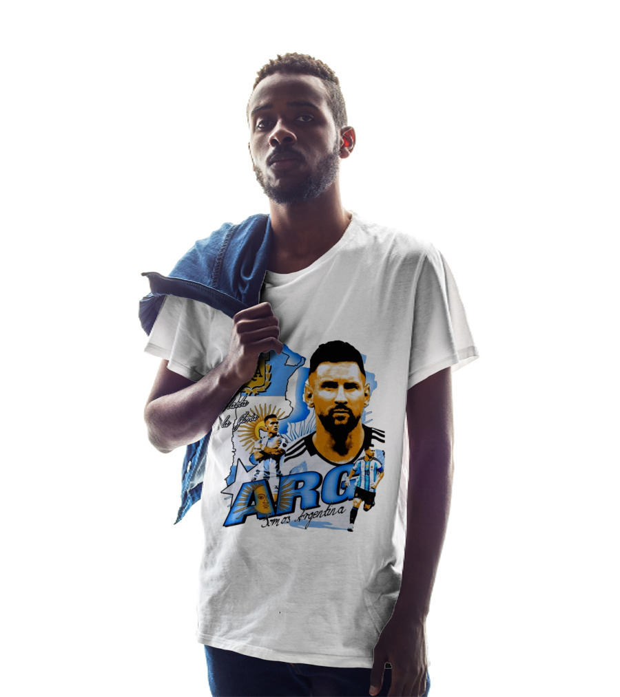 Argentina Lionel Messi Lautaro Martinez AFA Hasta La Gloria Somos Argentina T-Shirt
