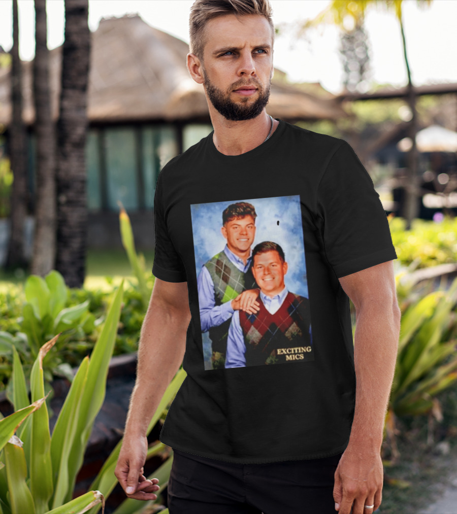 Cooper Dejean Reed Blankenship Step Brothers Exciting Mics T-Shirt