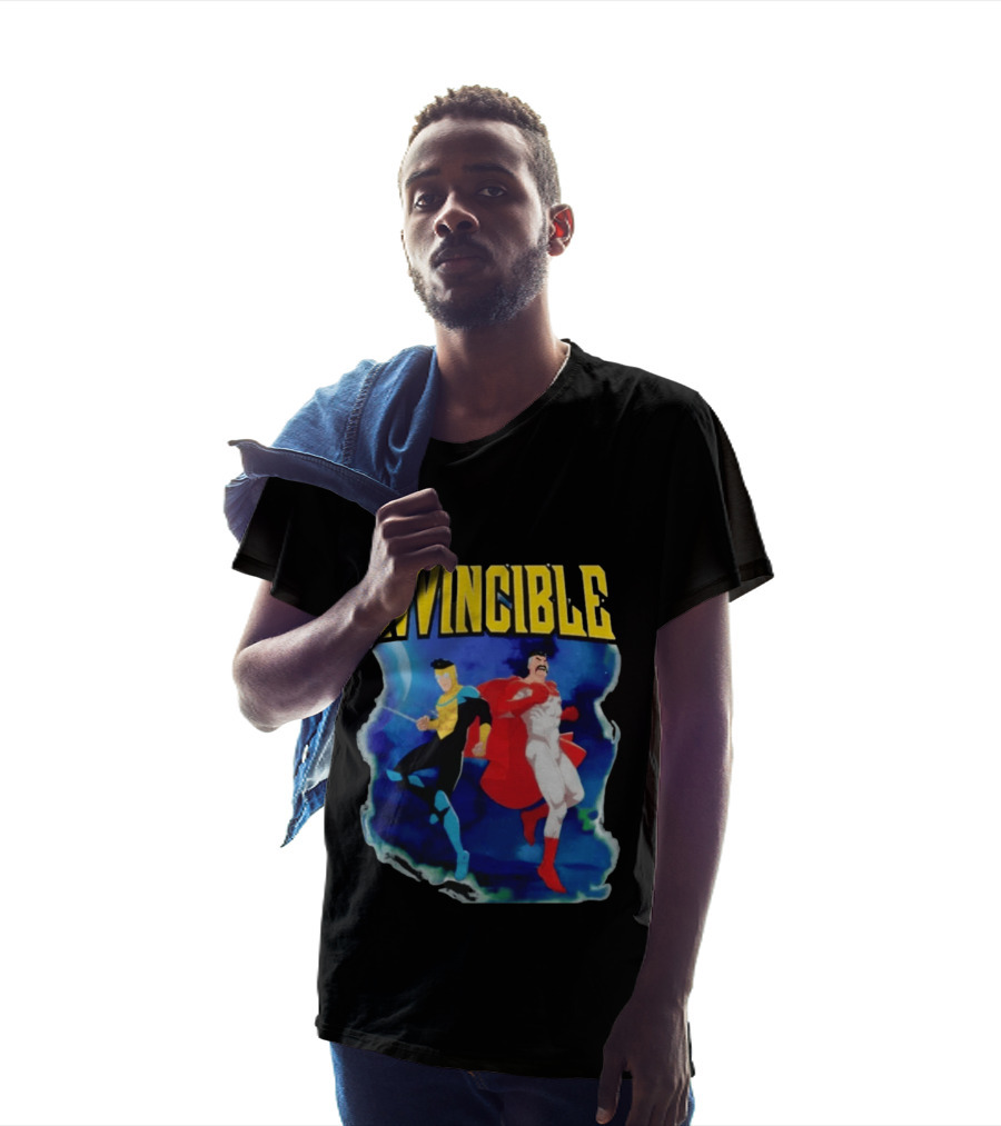 Invincible Comic Superhero Duo Team Up T-Shirt