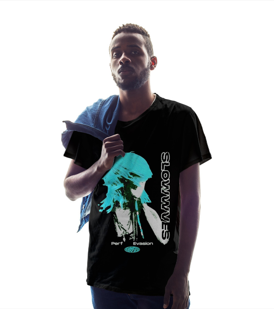 Slowwves Perfect Evasion Asia Blue Hair T-Shirt