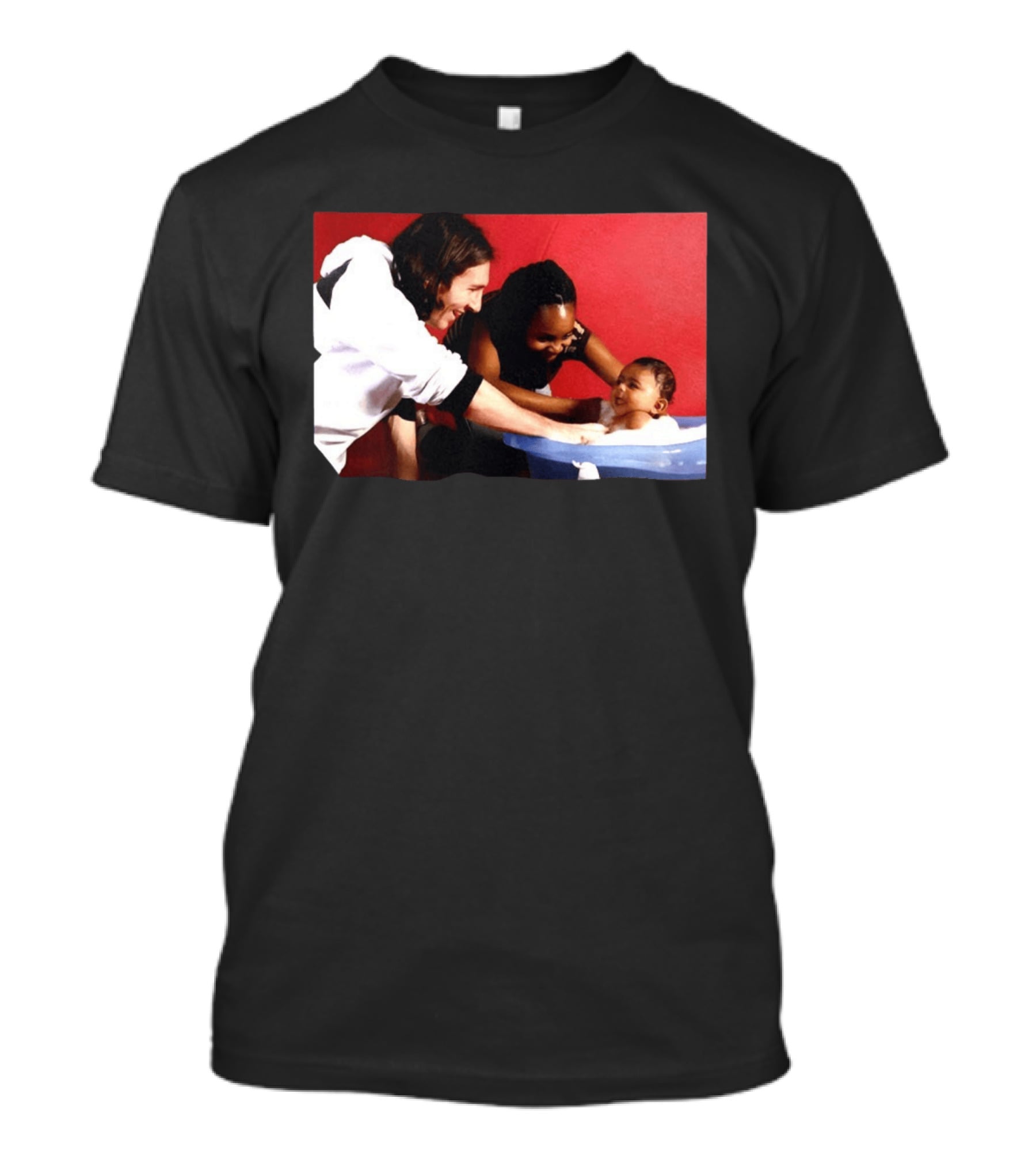 Lionel Messi Bathes Baby Lamine Yamal Legendary Blessing Football Moment T-Shirt