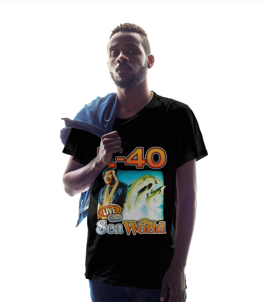 E 40 Live From Sea World With Dolphins T-Shirt
