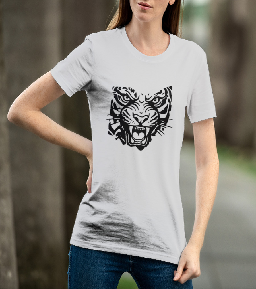 Cincinnati Bengals Ohio Growl Tiger Face T-Shirt