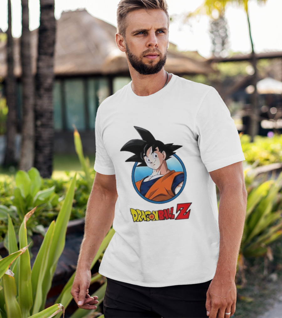 Dragon Ball Z Goku Face Anime T-Shirt