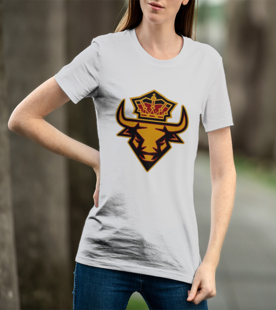 Spain Bull Emblem Royalty Team Crown T-Shirt