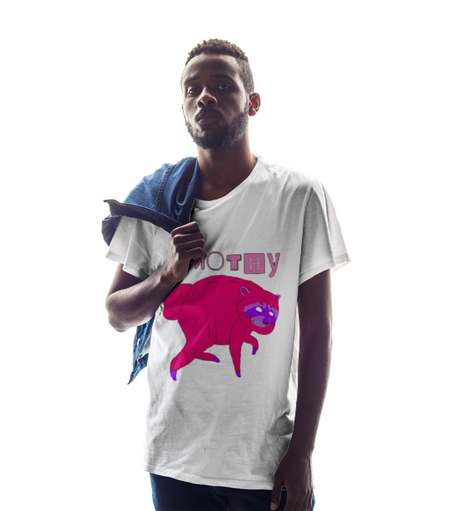 Jimothy Pink Raccoon T-Shirt