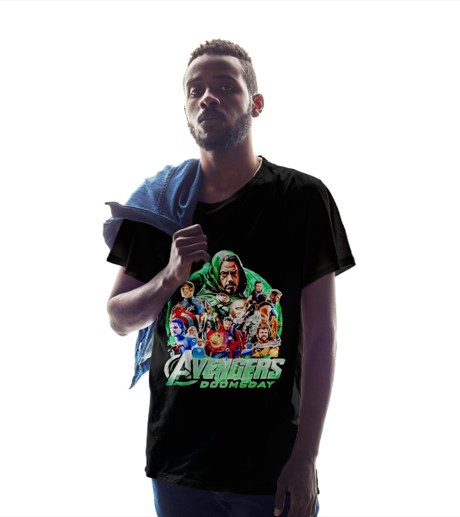 Avengers Doomsday Iron Man Captain America Marvel T-Shirt
