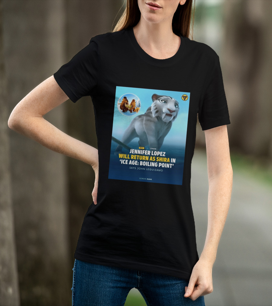 Jennifer Lopez Returns Shira Ice Age Boiling Point John Leguizamo T-Shirt