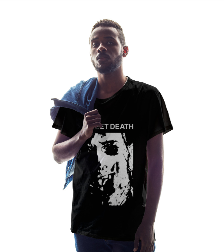 Evil Greed Store Greet Death Leatherface Horror T-Shirt
