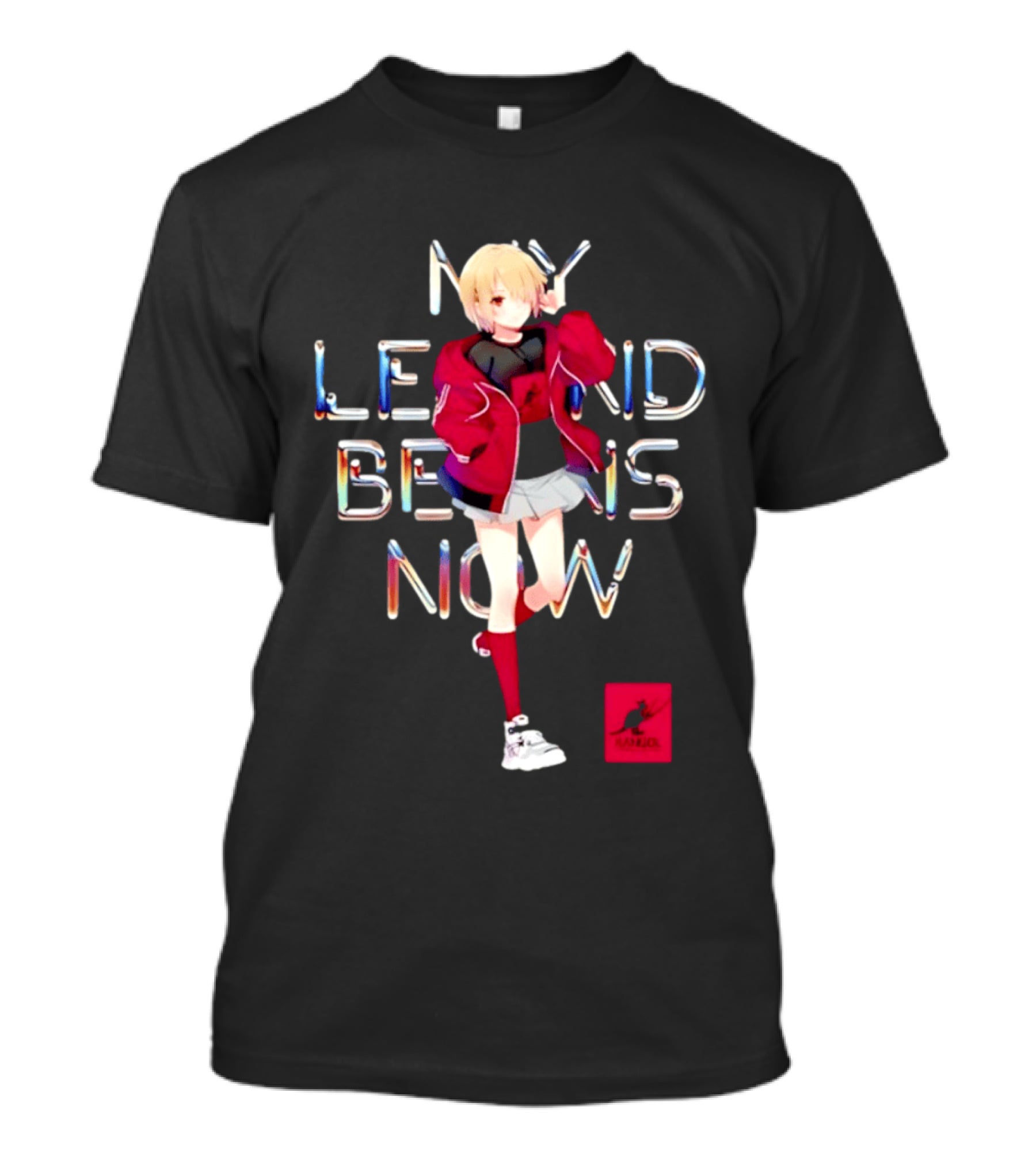Ruka Kayamori Squad 31 My Legend Begins Now Anime Character Red Jacket And Skirt T-Shirt