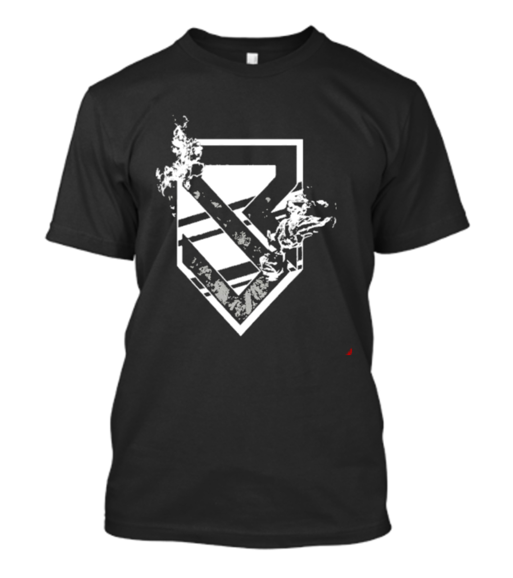 Tyrese Haliburton Seth Rollins Flames 2026 At Madison Square Garden Shield T-Shirt