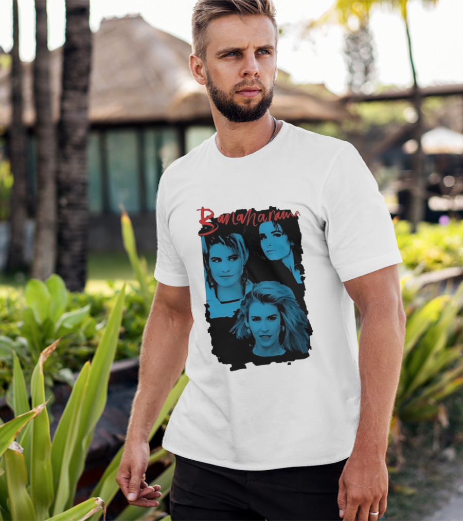 Bananarama 80s Pop Halftone T-Shirt