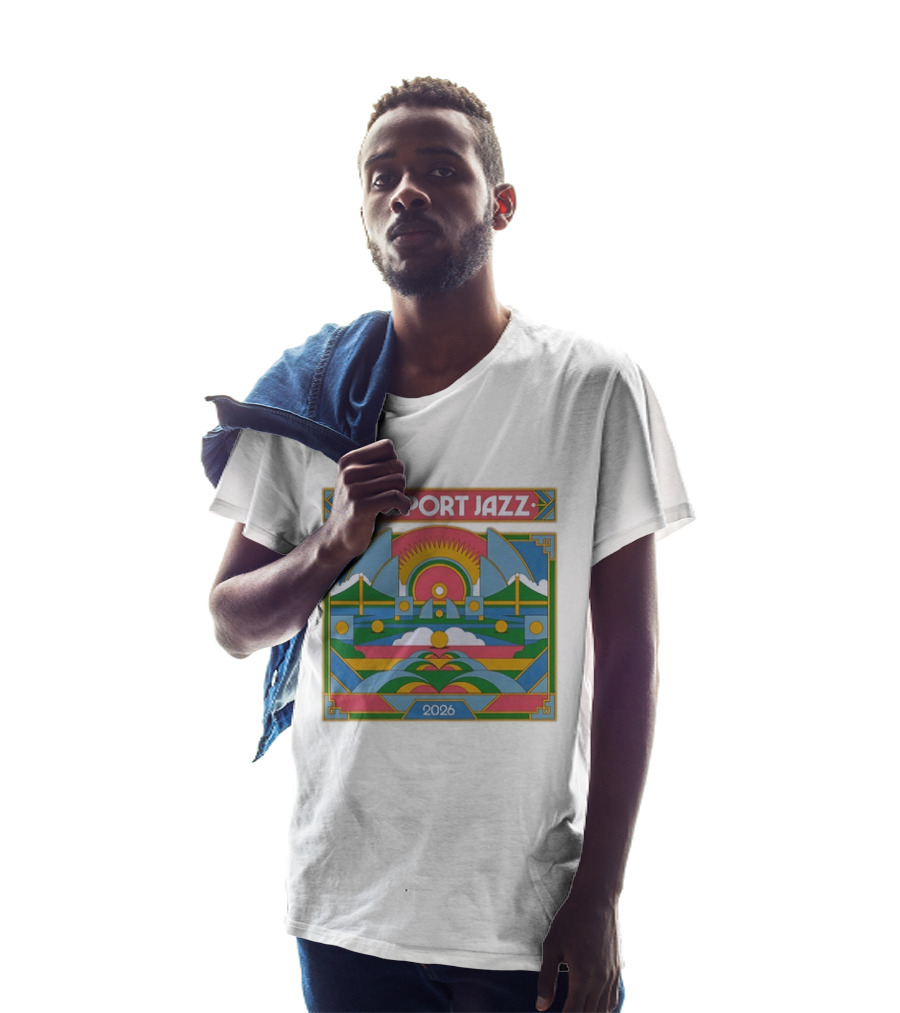Newport Jazz Festival 2026 Retro Art Deco T-Shirt
