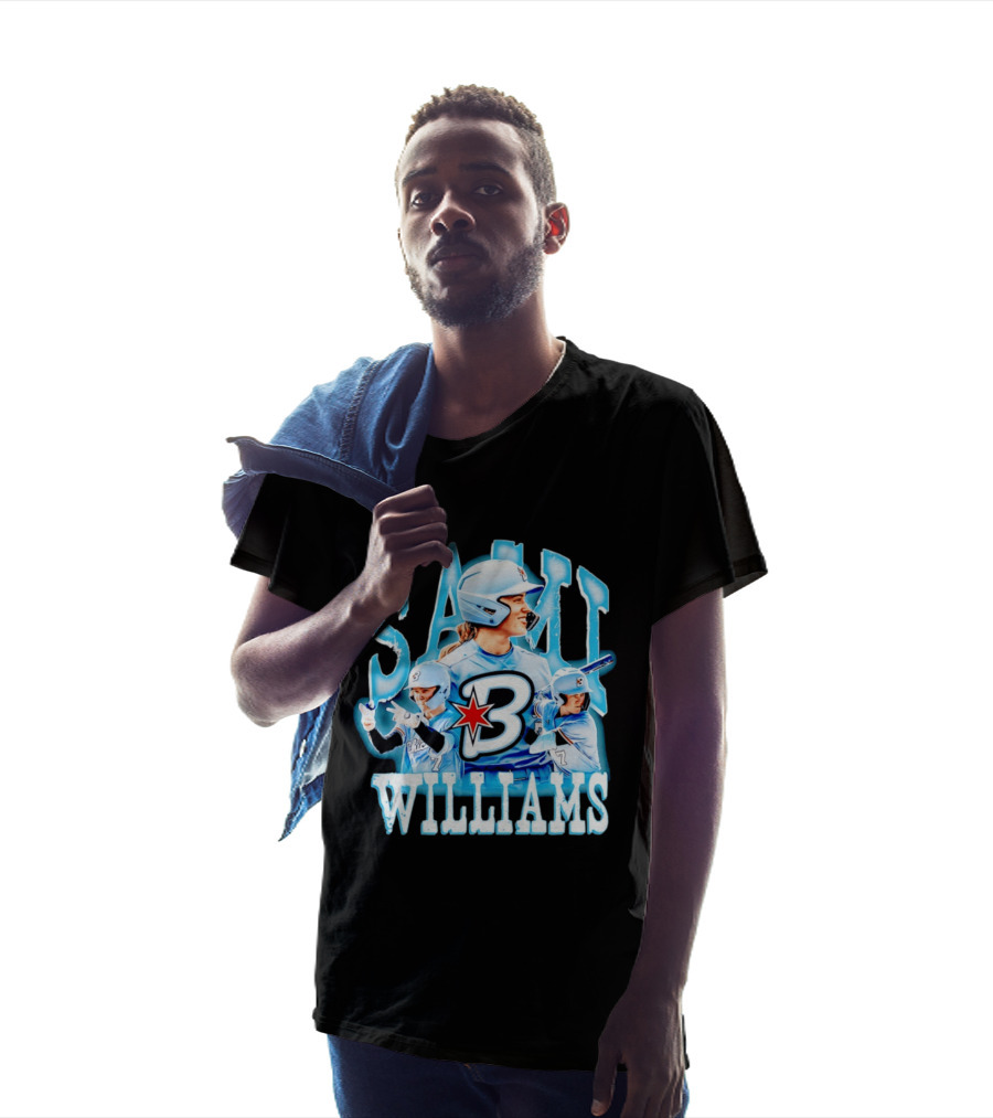 Sami Williams Chicago Bandits Softball Player Star Jersey Number 7 T-Shirt