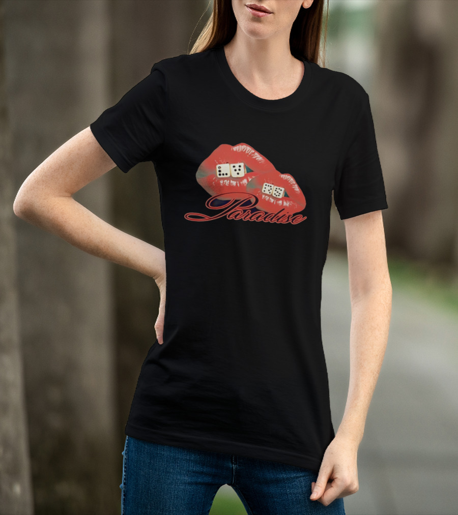 Paradise Lips Dice RS LV T-Shirt