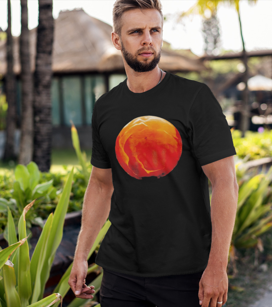 Tangerine Dream Orbit TD Vibrant Planet Sphere T-Shirt