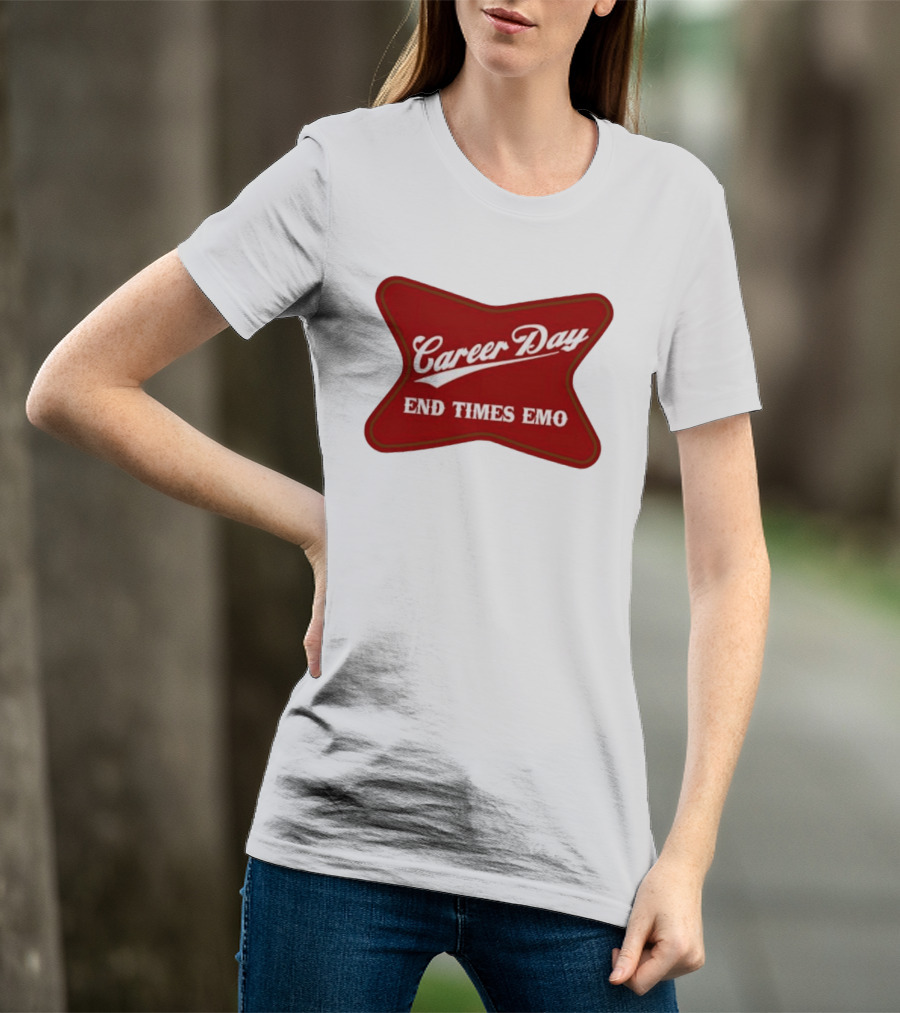 Career Day End Times Emo Runnin Out Of Things To Quit T-Shirt