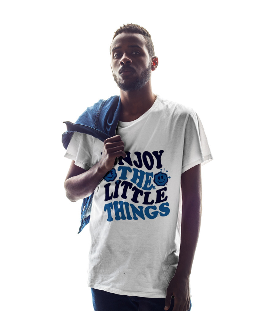 Enjoy The Little Things Smiley Faces T-Shirt