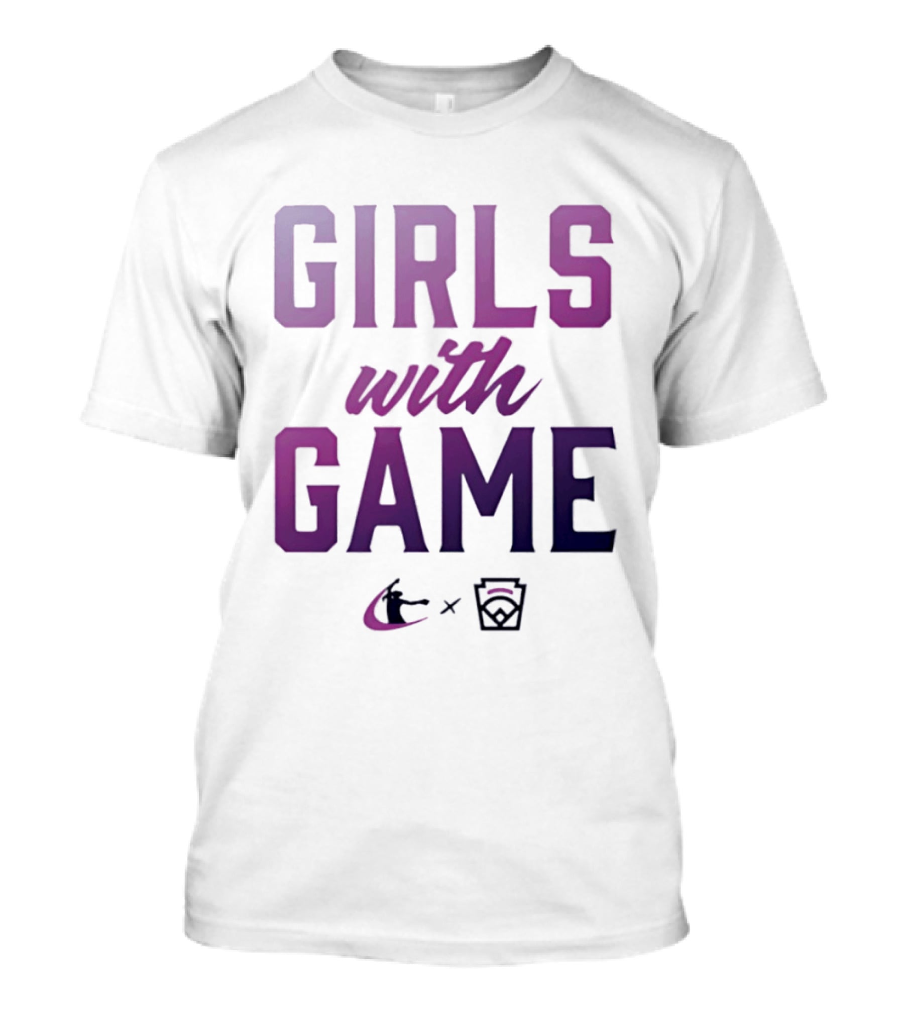 Girls With Game X Little League Softball T-Shirt