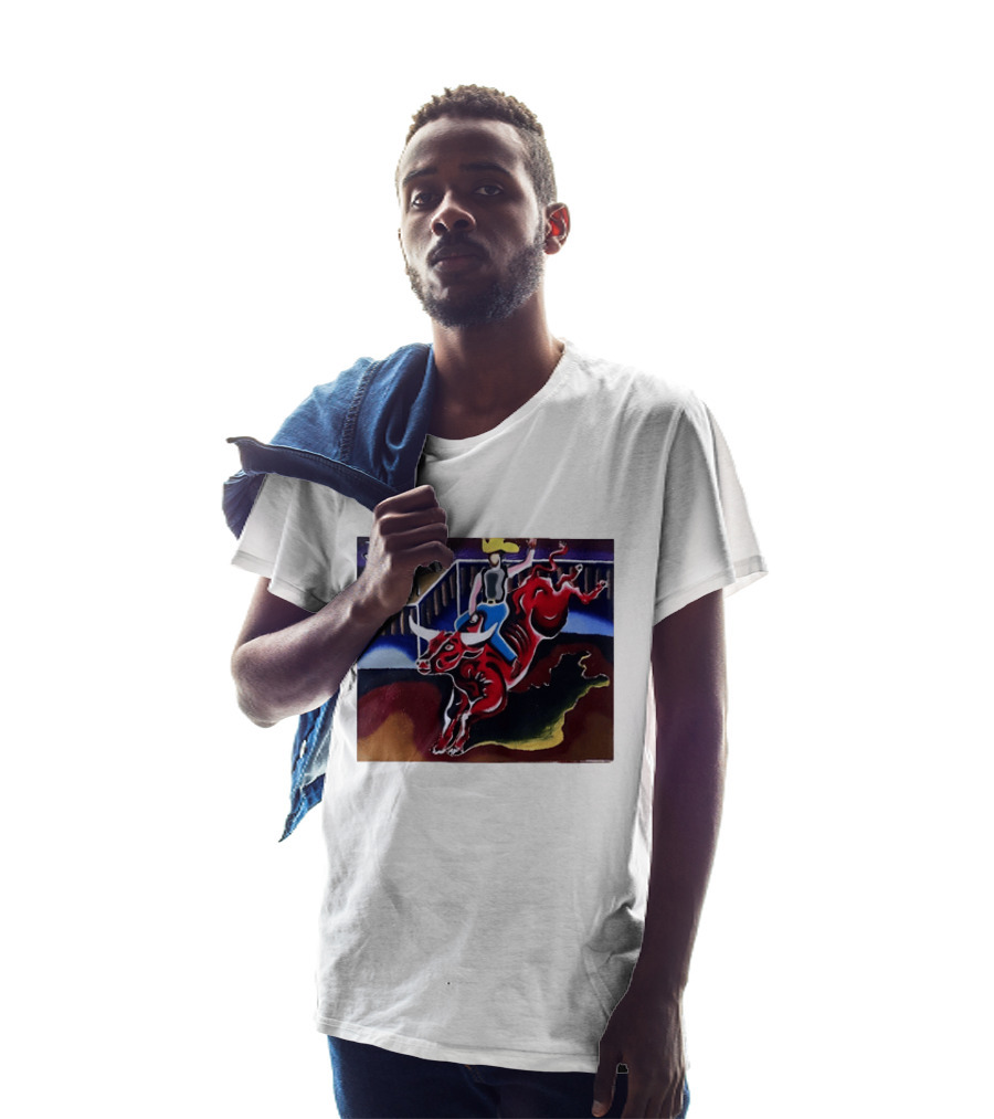 I Went To A Rodeo And All I Got Was A Shitty Rage Former Cowboy Bull Riding Rodeo T-Shirt