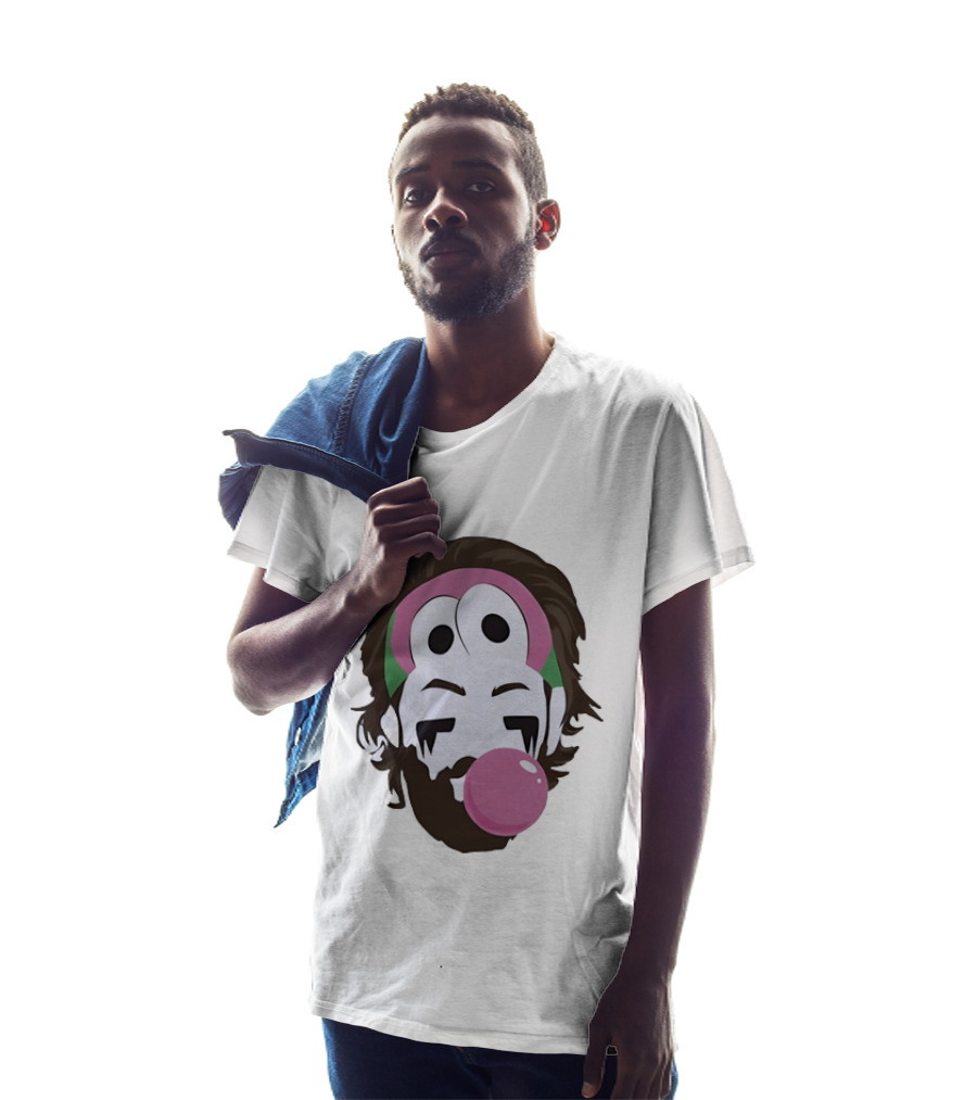 Keanu Reeves Bubblegum Pop Art Cartoon T-Shirt