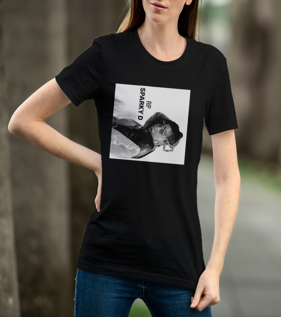 RIP Sparky D 80s Rap Legend Remembered T-Shirt
