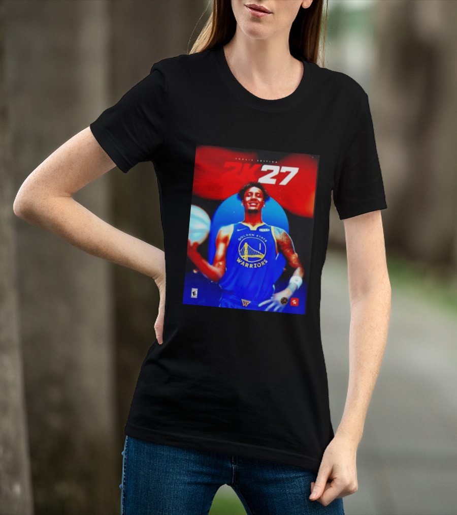 Golden State Warriors NBA 2K27 Rookie Edition Number One Player T-Shirt