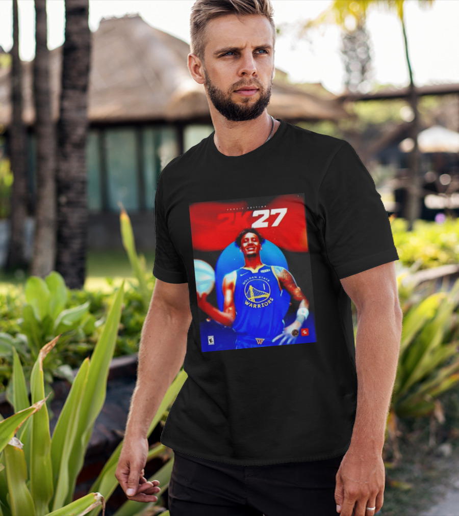 Golden State Warriors NBA 2K27 Rookie Edition Number One Player T-Shirt