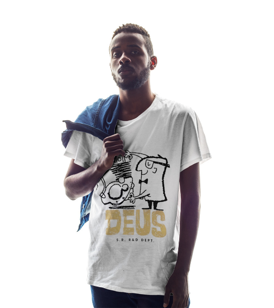 Deus SR R&D Dept Mechanic Motorcycle T-Shirt