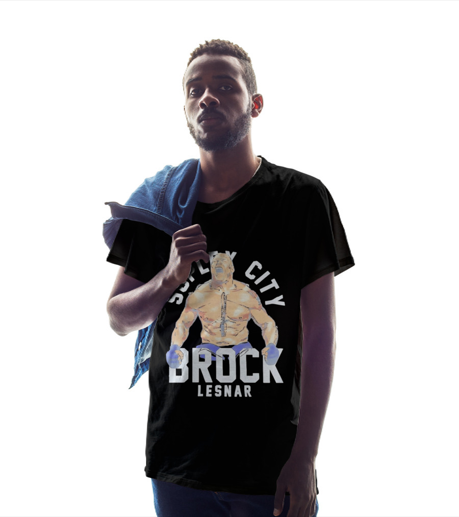 Brock Lesnar Suplex City The Beast Incarnate WWE Wrestling T-Shirt