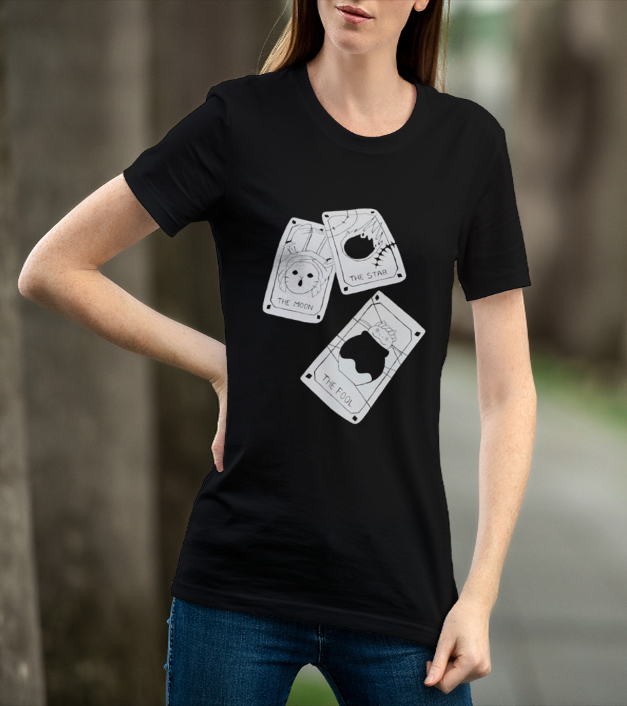 Studio Ghibli Tarot Cards The Moon The Star The Fool Collection T-Shirt