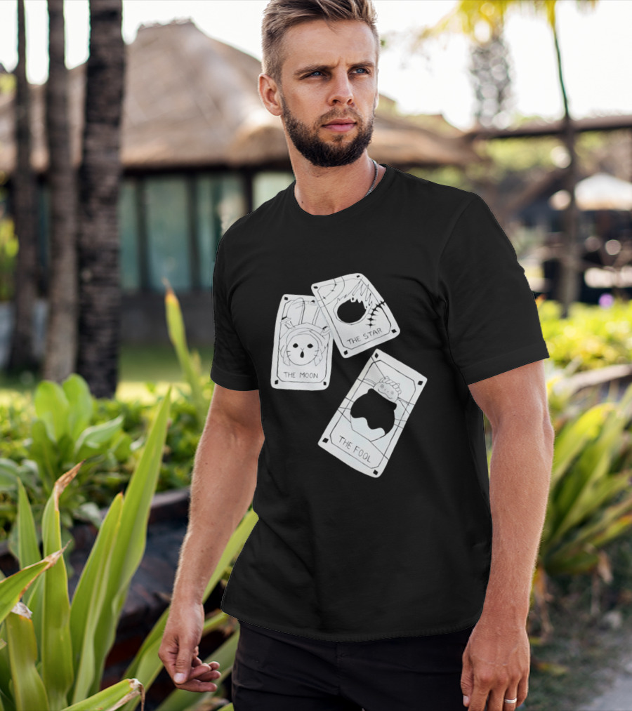 Studio Ghibli Tarot Cards The Moon The Star The Fool Collection T-Shirt