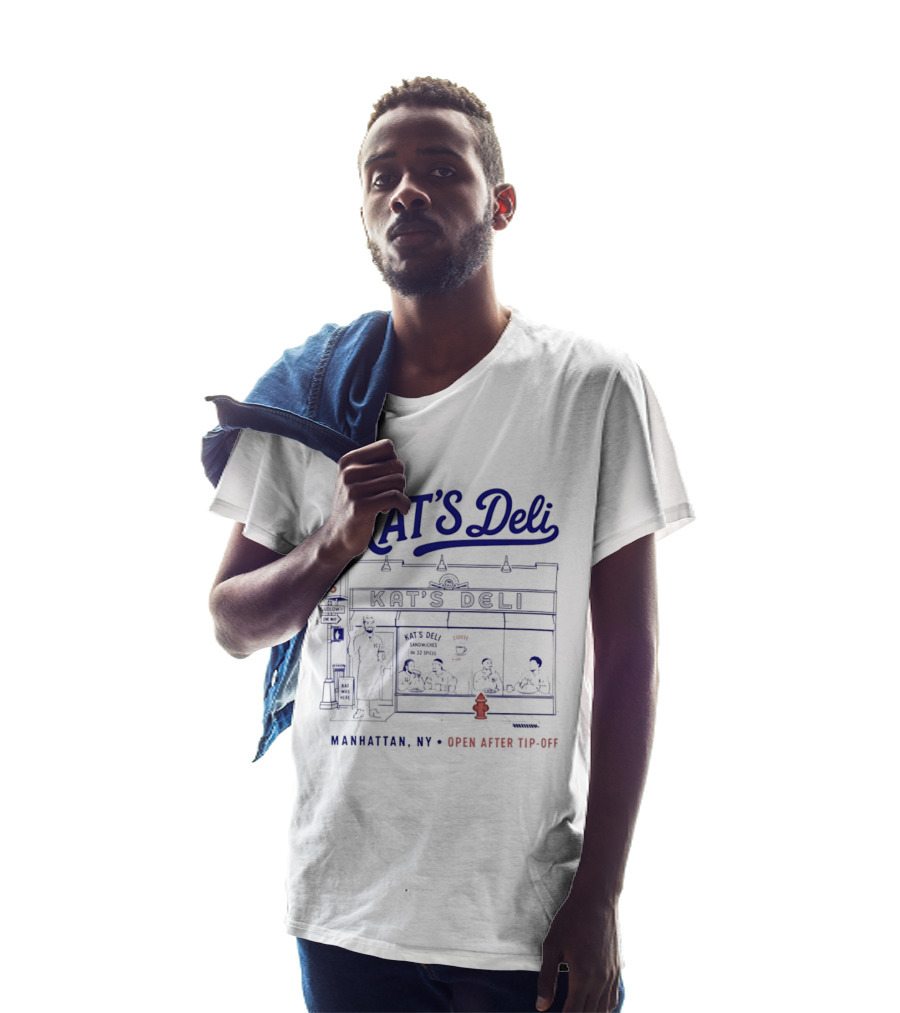 KAT'S Deli Manhattan NY Open After Tip Off T-Shirt