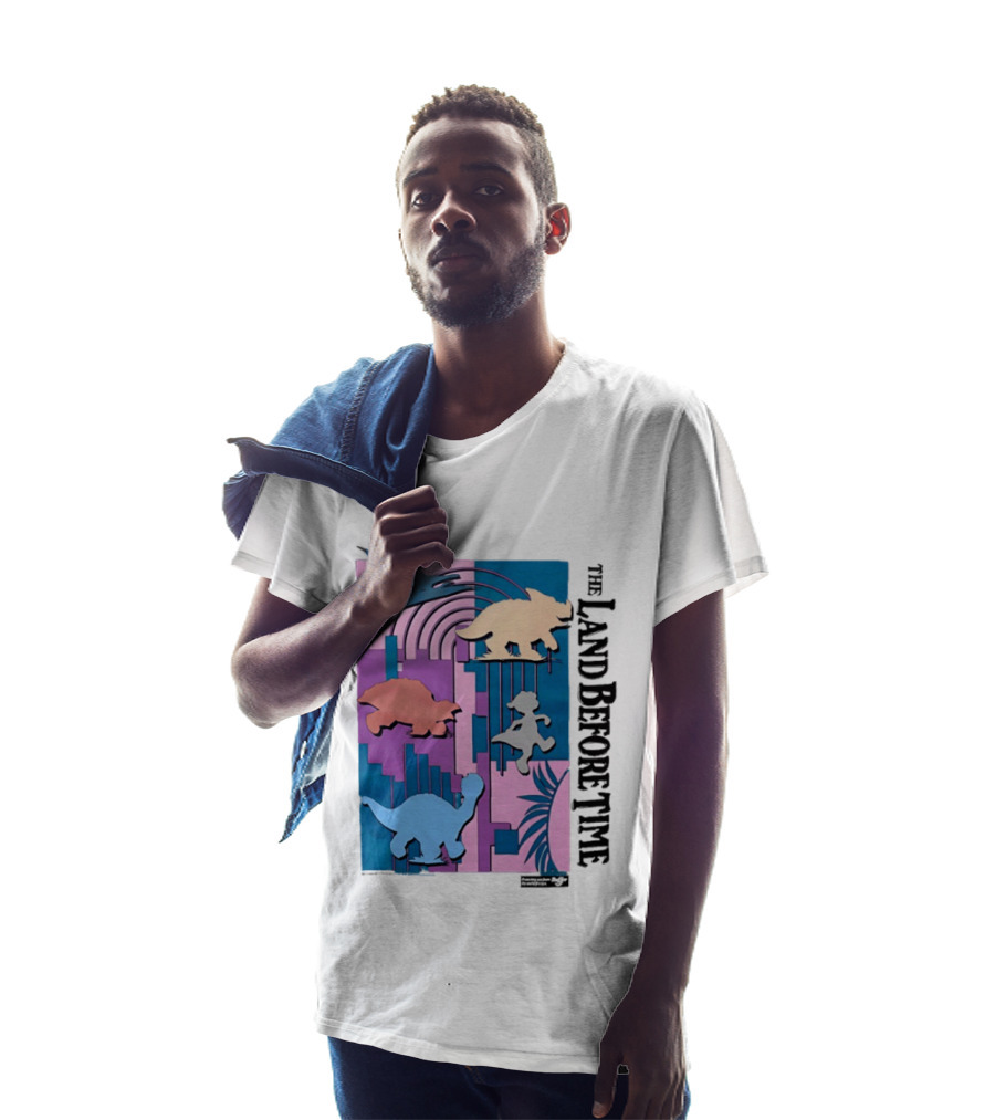 The Land Before Time Littlefoot Cera Petrie Ducky Spike T-Shirt