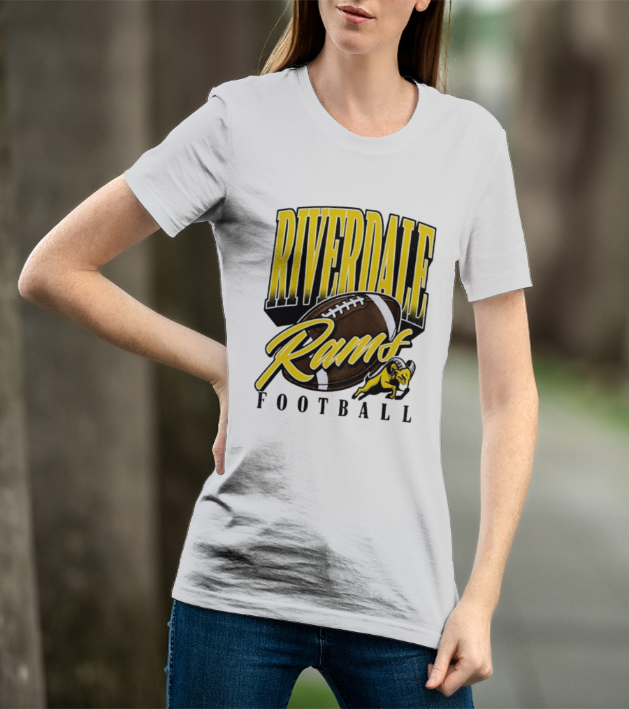 Riverdale Rams Football Varsity Sports Team T-Shirt