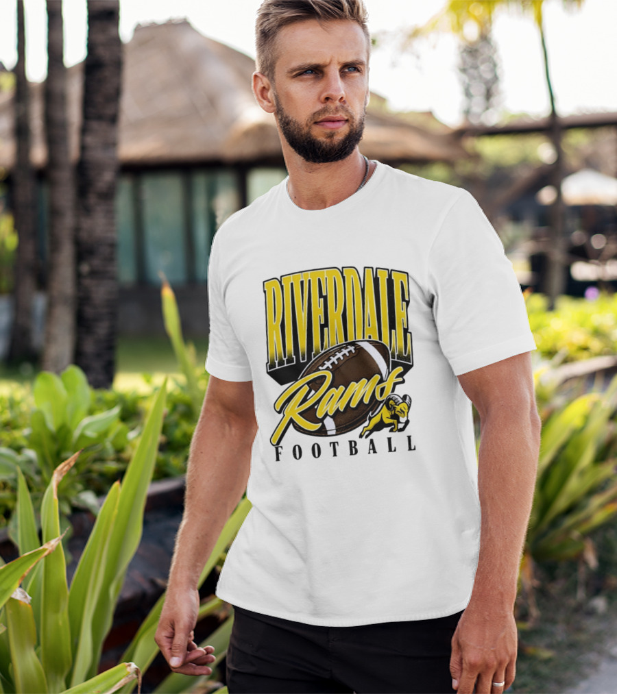 Riverdale Rams Football Varsity Sports Team T-Shirt