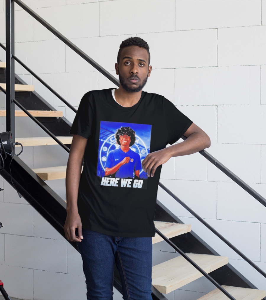 Benji Flowers Chelsea Football Here We Go T-Shirt