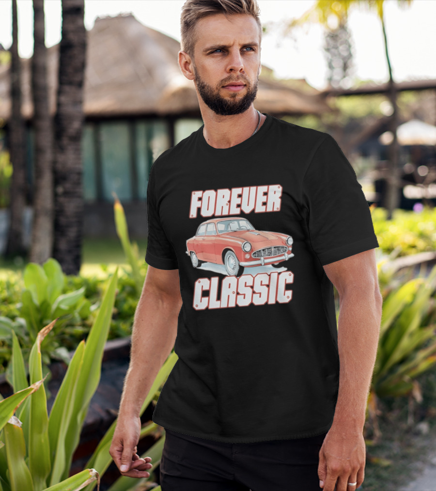 Forever Classic Volvo P1800 Vintage Car T-Shirt