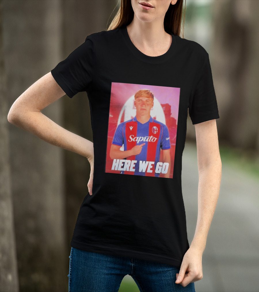 Mikel Amondarain Saputo Bologna FC Here We Go T-Shirt