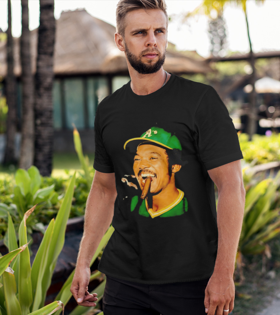 Reggie Jackson Mr October Oakland Athletics Vintage 70s Baseball Legend T-Shirt