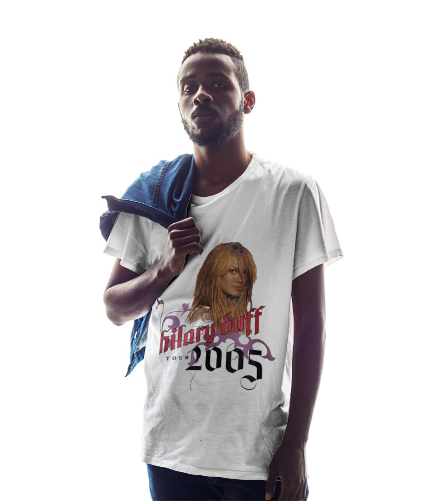 Hilary Duff Tour 2005 Y2K Vintage Style Nostalgia Pop T-Shirt