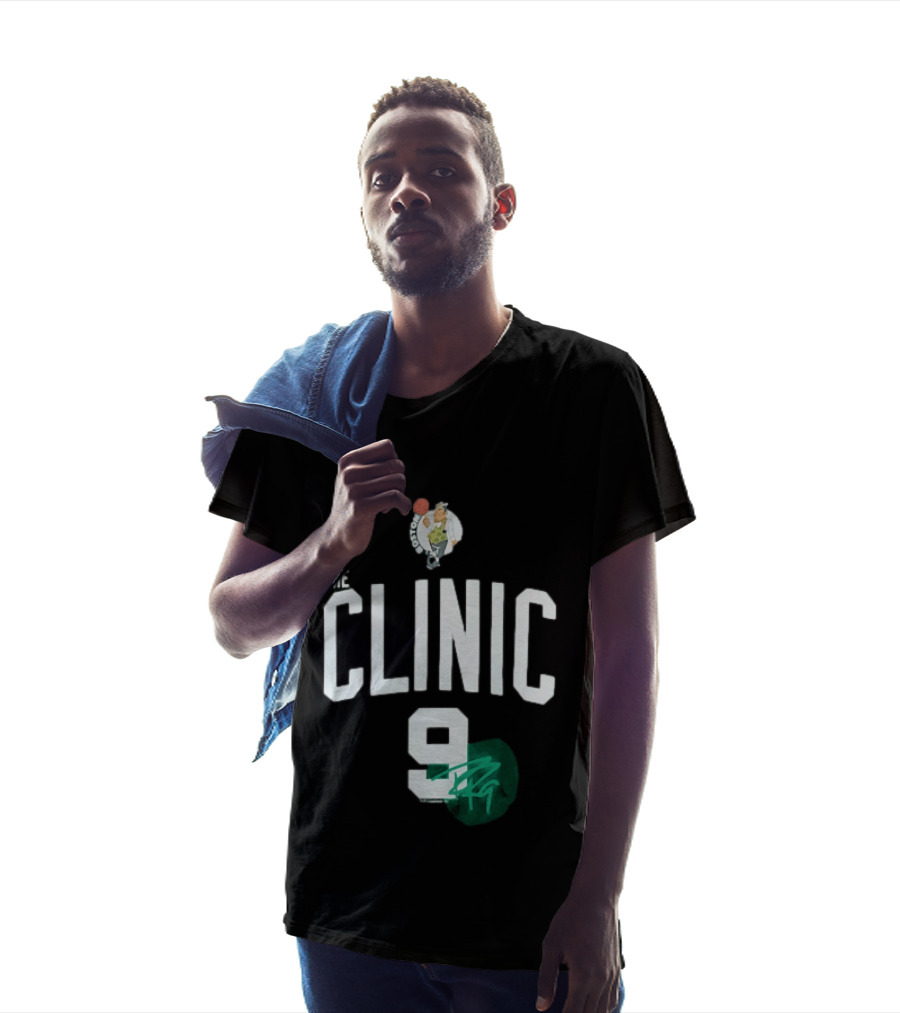 Boston Celtics The Clinic 9 Rajon Rondo Signature T-Shirt