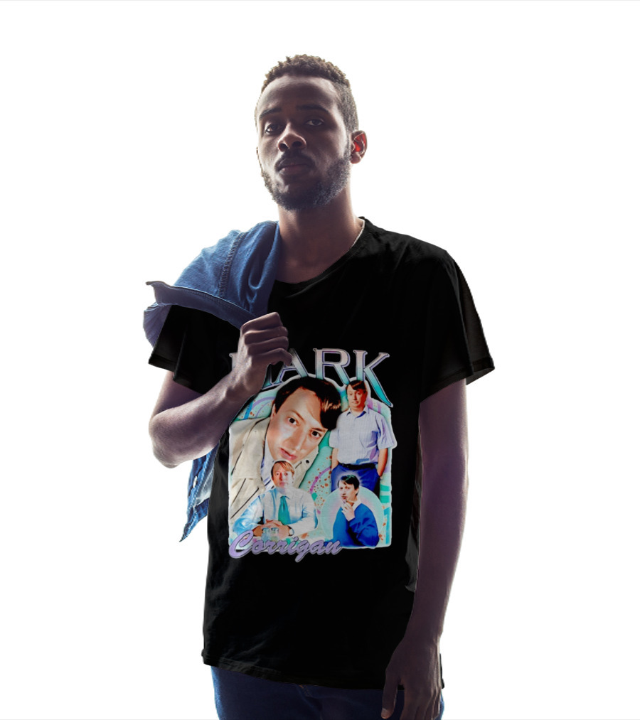 Mark Corrigan Peep Show Character Collage T-Shirt