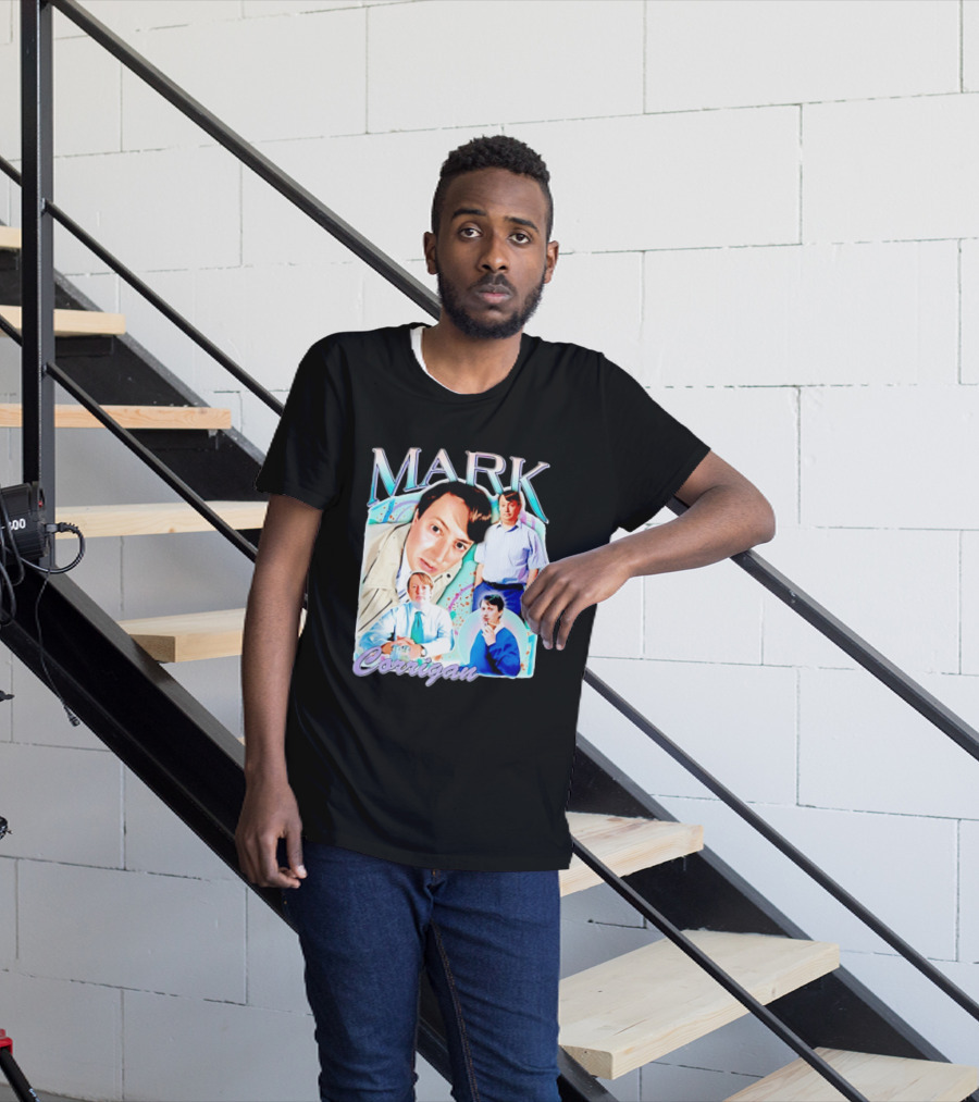 Mark Corrigan Peep Show Character Collage T-Shirt
