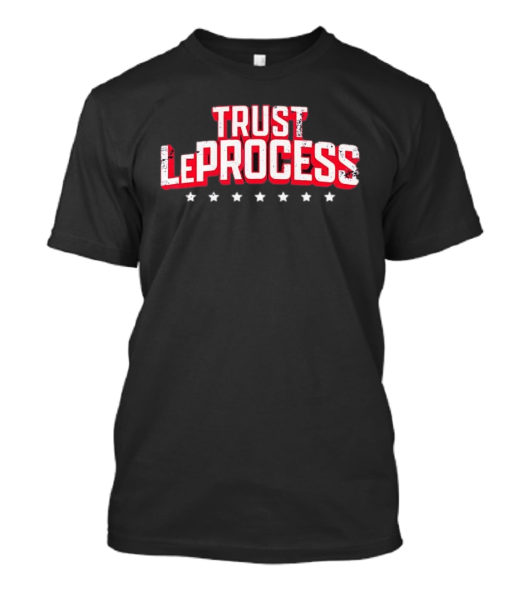 Philadelphia 76ers Trust The Process Le Process Basketball NBA Team Sports T-Shirt