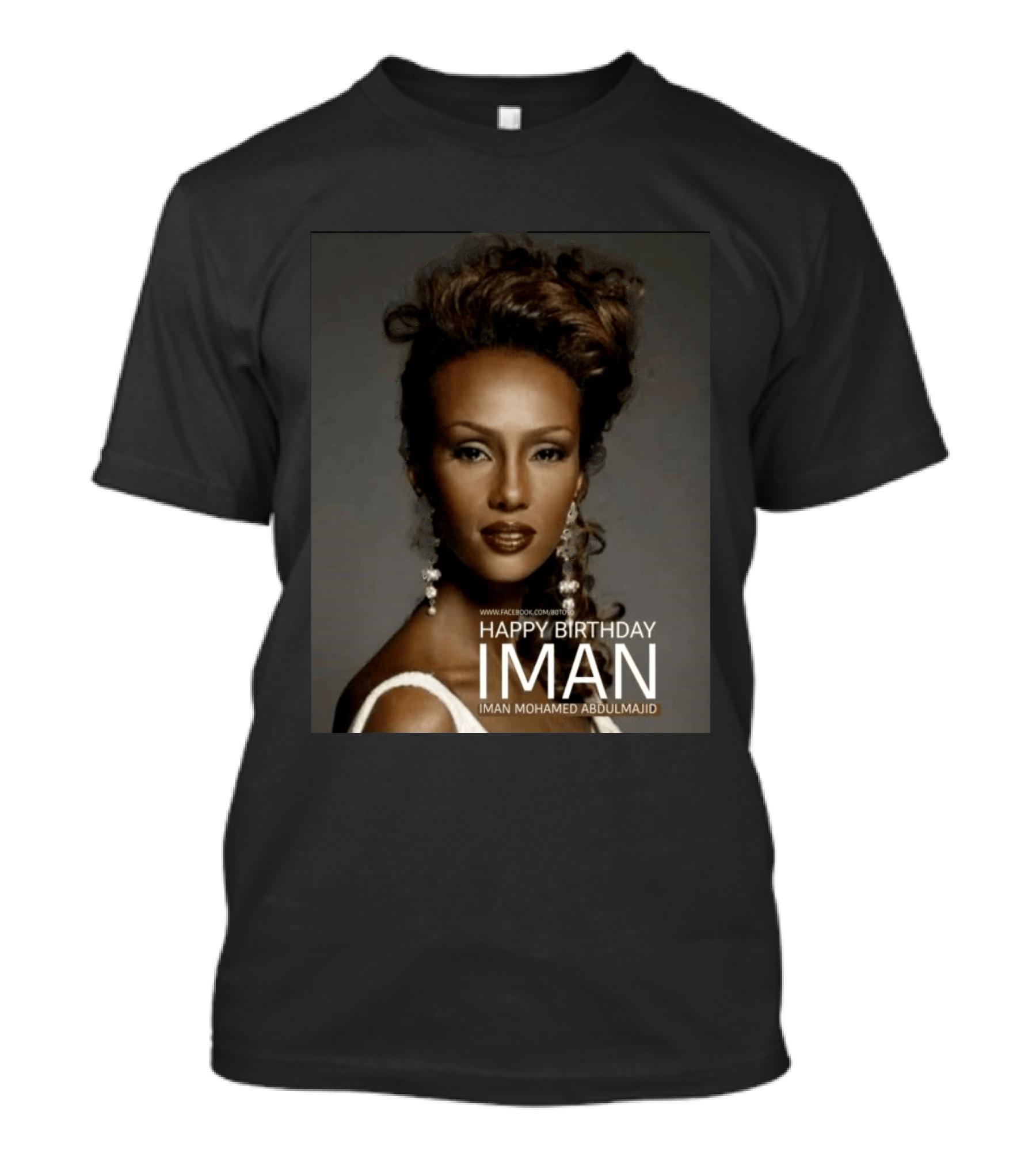 Happy Birthday Iman Mohamed Abdulmajid Celebration T-Shirt