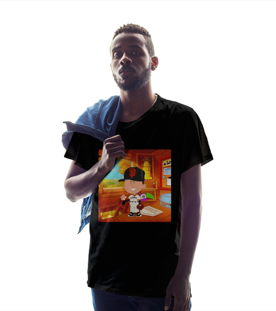 Tyler Mahle San Francisco Giants Baseball Cartoon Peanuts T-Shirt