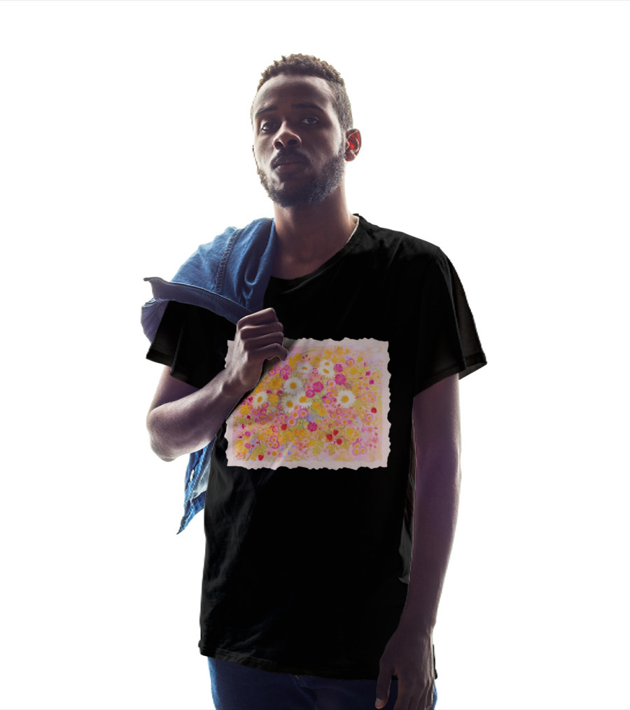 Weeds Are Flowers Too A A Milne Floral Painting With Colorful Blossoms T-Shirt