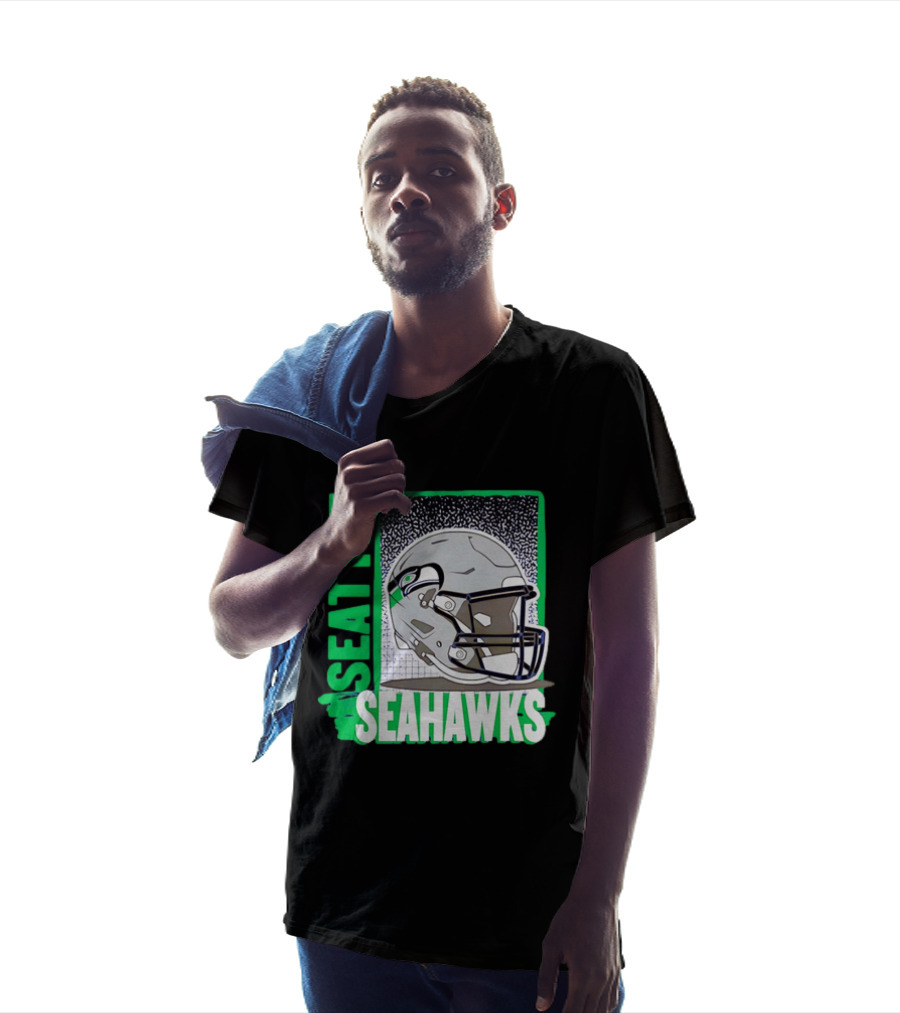 Seattle Seahawks Helmet NFL Football Team Gear T-Shirt