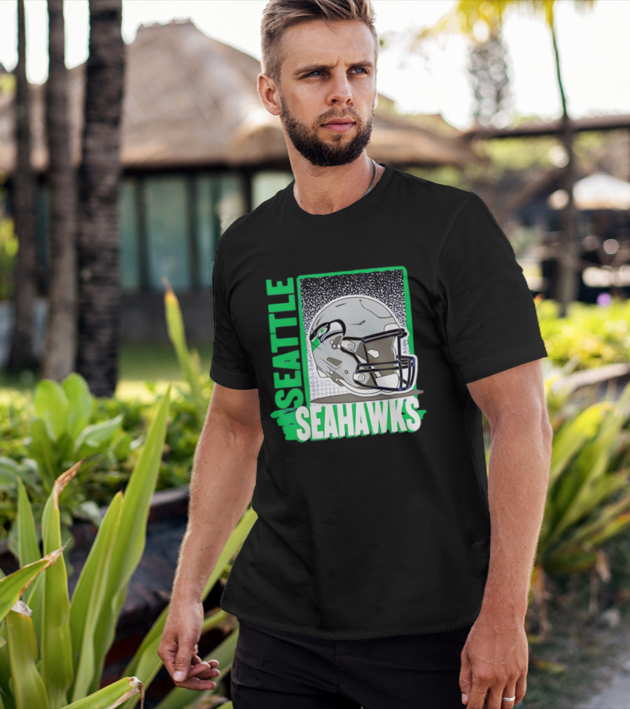 Seattle Seahawks Helmet NFL Football Team Gear T-Shirt